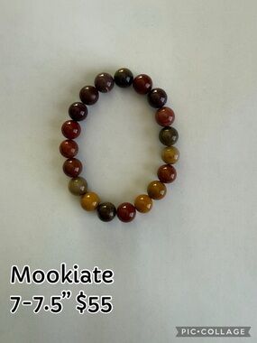 Bombshell beads bracelet